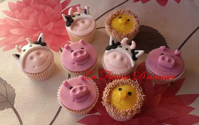 Animal Cupcakes - Cake by Lucy's Cakes and Bakes