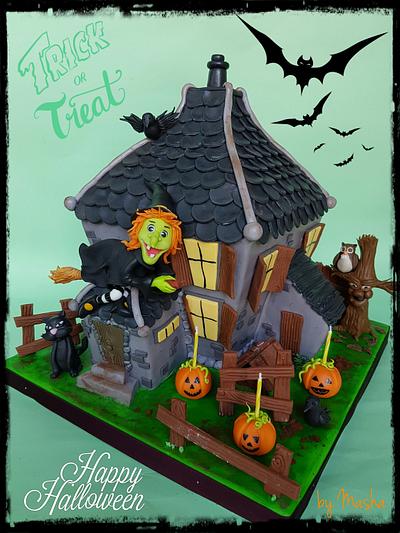 Witch halloween cake - Cake by Sweet cakes by Masha