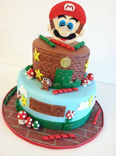 Super Mario Brothers - Cake by Jacque McLean - Major Cakes