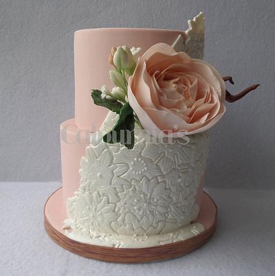 Wedding cake - Cake by Calpurnia's bakery