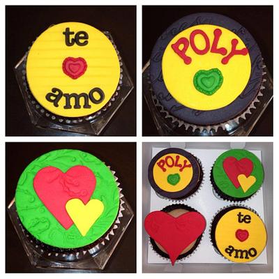Rasta cupcakes! - Cake by Monika Moreno