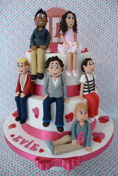 One Direction Cake - Cake by Deborah