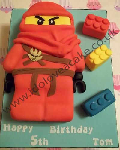 Lego Ninjago Man - Cake by IDoLoveaCake