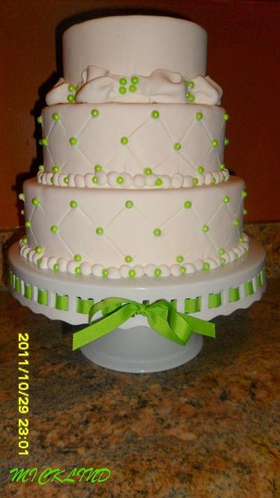 a wedding cake - Cake by Linda