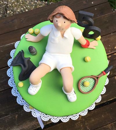 Tennis Birthday cake - Cake by Agnes Linsen