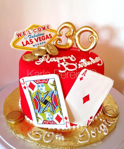Casino cake - Cake by The Whisk by Karla 