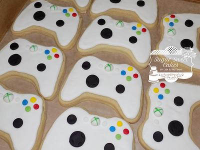 Xbox Controller Cookies - Cake by Sugar Sweet Cakes