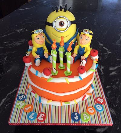 Minion for twins - Cake by Marie-France