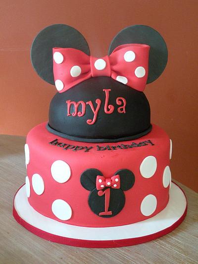 Minnie 1st birthday - Cake by Dani Johnson