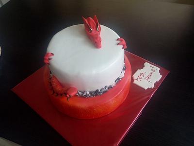 Dragon - Cake by Mi6eto