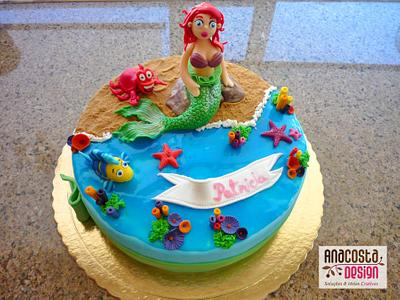 The little mermaid and her friends! - Cake by Ana Costa