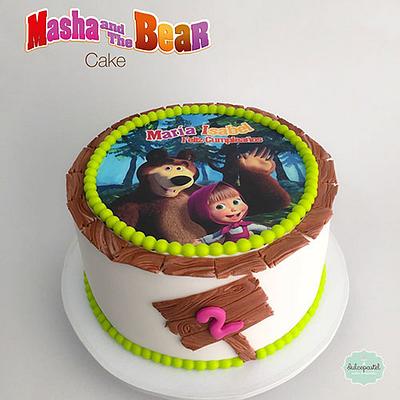 Torta Masha y el Oso - Cake by Dulcepastel.com