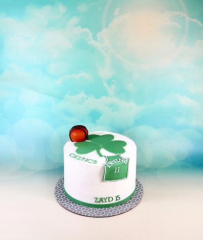 Boston Celtics cake - Cake by soods