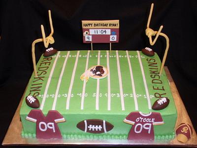 Redskins cake - Cake by jan14grands
