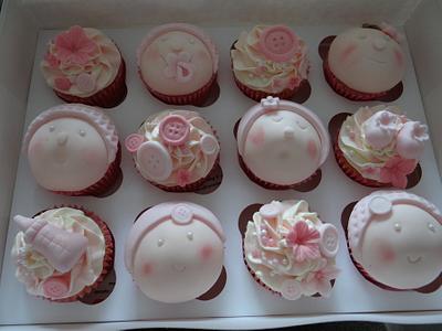 Baby Shower Cupcakes - Cake by Sarah Peckett