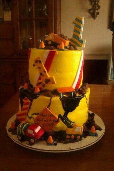 Construction birthday - Cake by Tareli