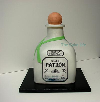 Patron bottle cake - Cake by The Cake Life
