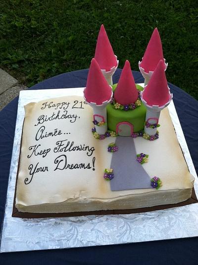 Fairytale Pop Up Book - Cake by TastyMemoriesCakes