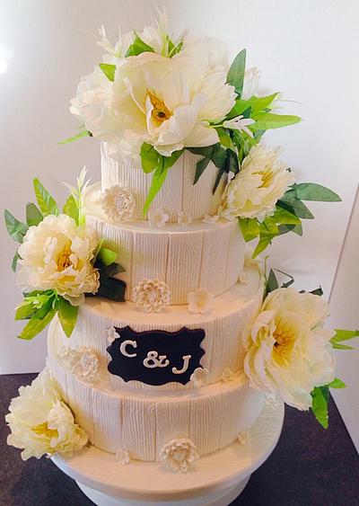 Rustic Wedding Cake  - Cake by mike525