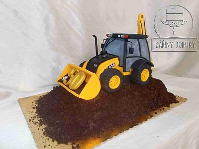 Excavator - Cake by cakeBAR