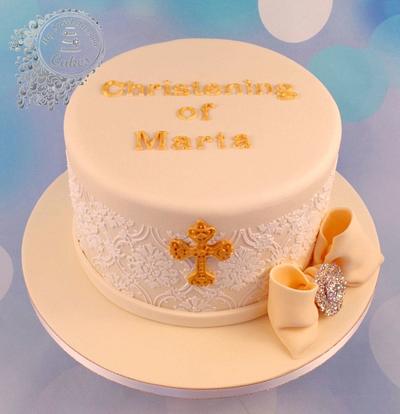 Christening cake - Cake by Beata Khoo