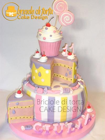 giulia's birthday - Cake by BRICIOLE DI TORTA di MARIA SILVIA CHECCACCI