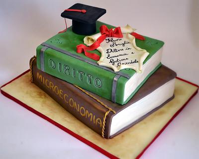 Graduation cake - Cake by rosa castiello