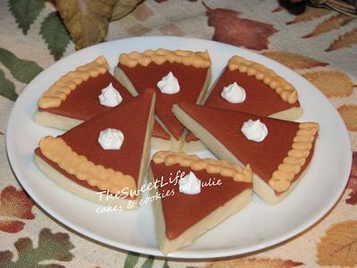 Pumpkin Pie cookies - Cake by Julie Tenlen