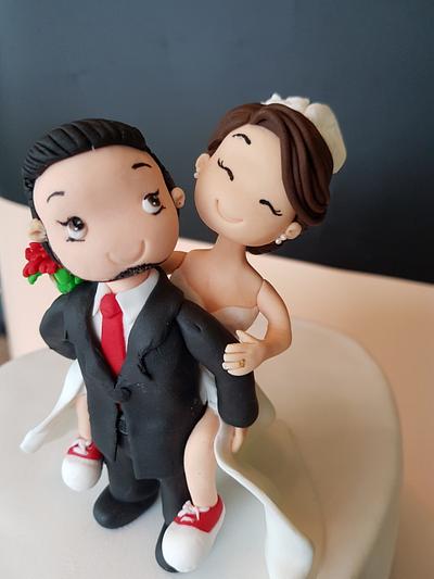 Wedding Cake toppers - Cake by Ramirod