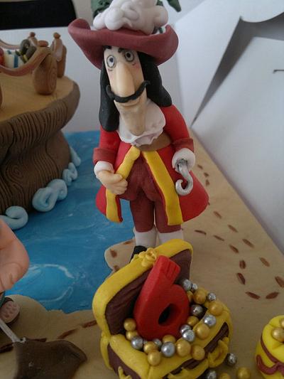 "Captain Hook" project (Jake and the Neverland pirates) - Cake by AWG Hobby Cakes