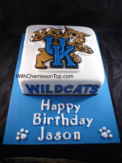 UK Wildcats Cake - Cake by WithCherriesOnTop