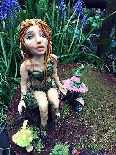 Fairy sugar doll/ Sugar paste fairy - Cake by EmyCakeDesign