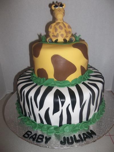 Giraffe Cake - Cake by gemmascakes
