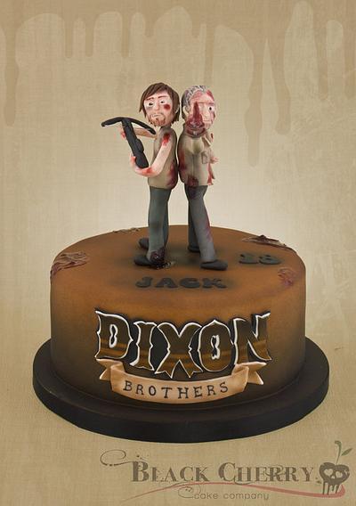 The Walking Dead Cake Merle and Daryl Dixon - Cake by Little Cherry
