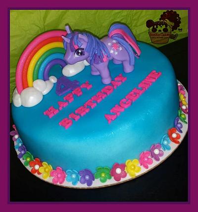 My little pony twilight sparkle cake!  - Cake by Bonito Cakes "Arte q se puede comer"