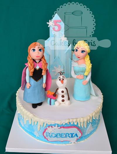 Frozen Cake - Cake by Cakes by Cris