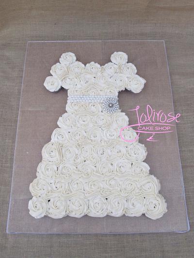 Bridal Shower Cupcake Cake - Cake by Jolirose Cake Shop