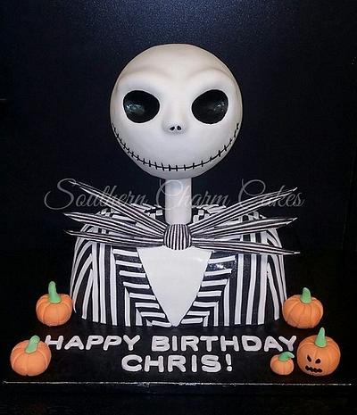 Jack Skellington  - Cake by Michelle - Southern Charm Cakes