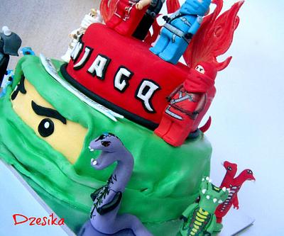 Ninjago cake ll - Cake by Dzesikine figurice i torte