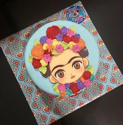 Frida Kahlo cake  - Cake by N&N Cakes (Rodette De La O)