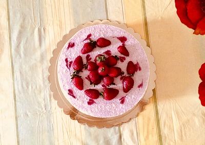 Strawberry cheesecake - Cake by Loreta