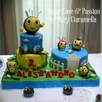 The Hive cake  - Cake by Mary Ciaramella (Sugar Love & Passion)