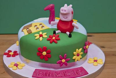 Peppa Pig  - Cake by Kelly