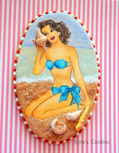 Sweet Summer Collaboration  SHELLS PICKING!! - Cake by Anna Bonilla