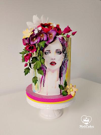 Woman - Cake by MOLI Cakes