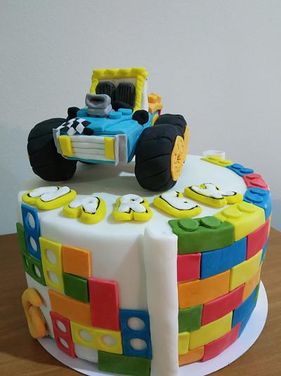 Lego cake - Cake by Ellyys