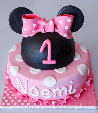 Minnie, stilized - Cake by Chicca D'Errico