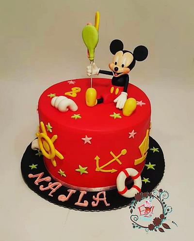 Red Mickey - Cake by Zerina