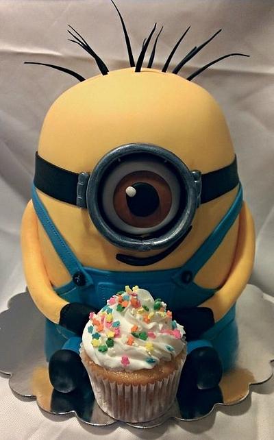 BEE DOO BEE DOO BEE DOO...Minion Birthday Cake! - Cake by Kristi