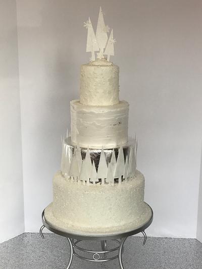 Winter Wedding - Cake by Misty
